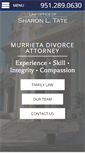 Mobile Screenshot of murrietadivorcelawfirm.com